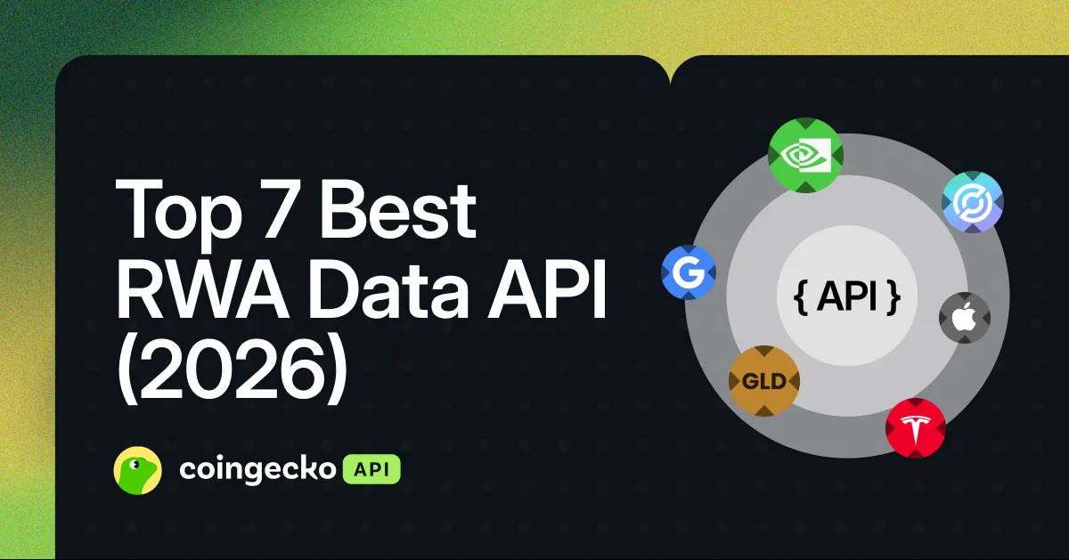 Top 7 Best Real-World Asset RWA Data API (2026) Hero Image