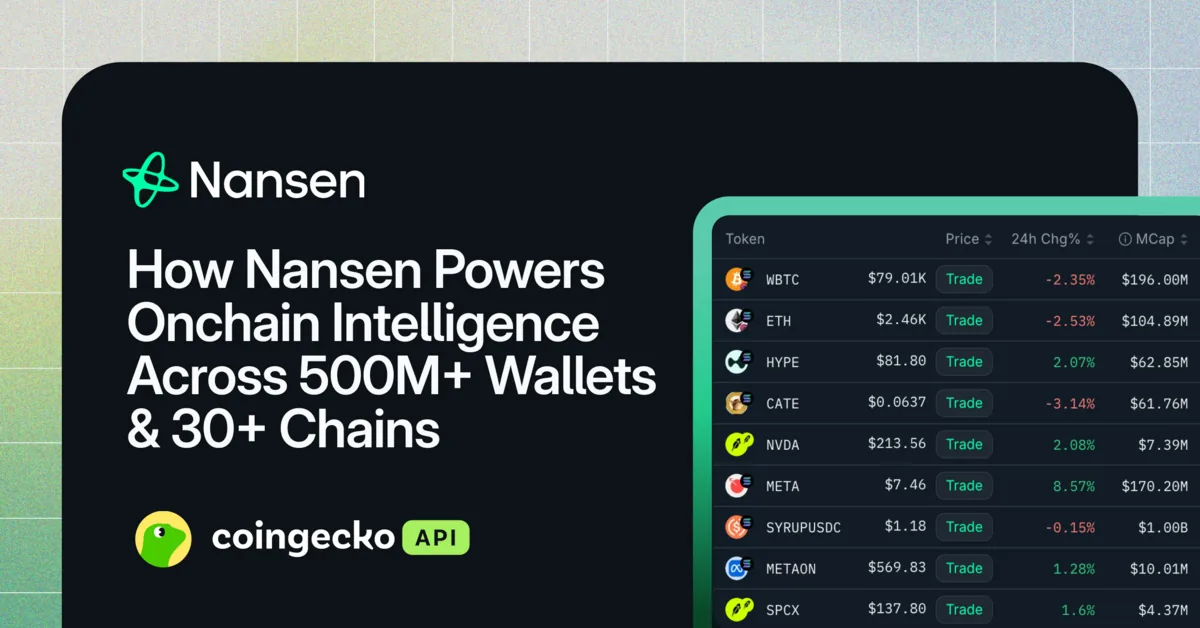How Nansen Powers Onchain Intelligence Across 500M+ Wallets & 30+ Chains Hero Image